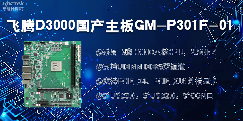 飛騰D3000國(guó)產(chǎn)主板|過(guò)硬的技術(shù)、強(qiáng)勁的性能(圖2)